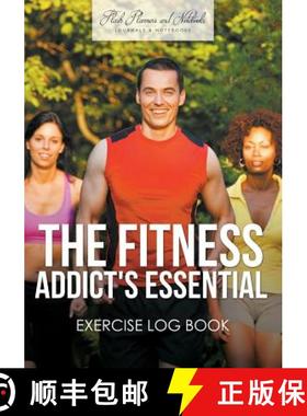 【3-4周达】The Fitness Addict's Essential Exercise Log Book [9781683778202]