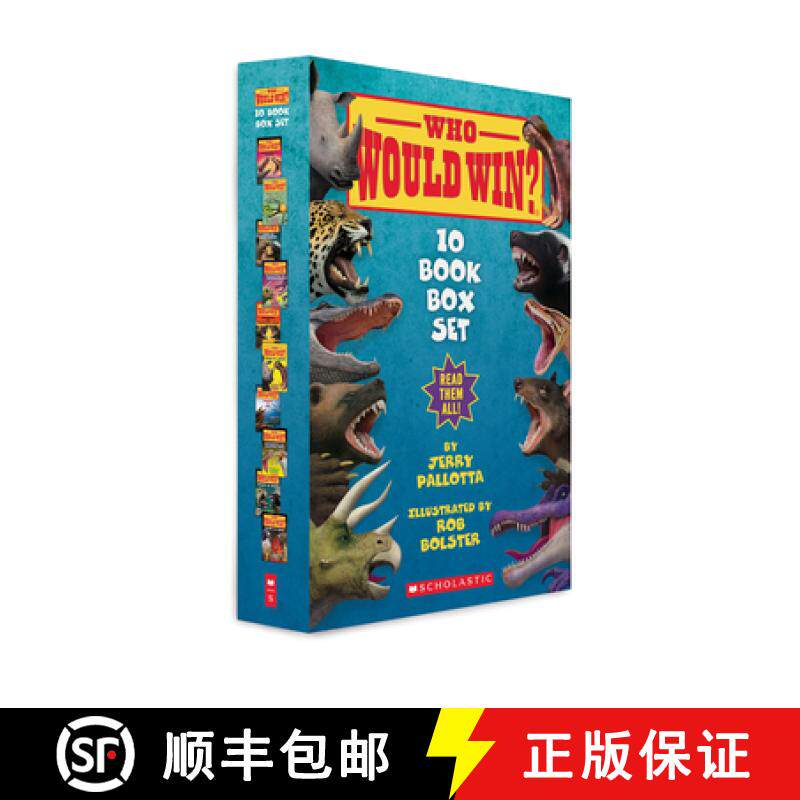 【3-4周达】Who Would Win? 10 Book Box Set [9781338826623]