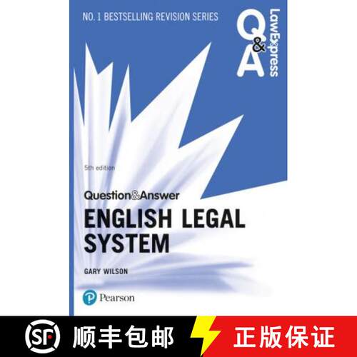 【3-4周达】Law Express Question and Answer: English Legal System, 5th edition [9781292253718]