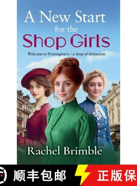 【3-4周达】New Start for the Shop Girls: A heartwarming and uplifting saga from Rachel Brimble [9781836789956]