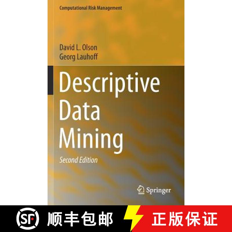 【3-4周达】Descriptive Data Mining [9789811371837]
