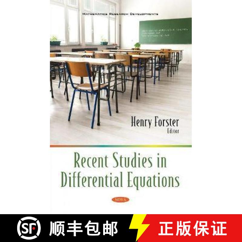 【3-4周达】Recent Studies in Differential Equations [9781536183894]
