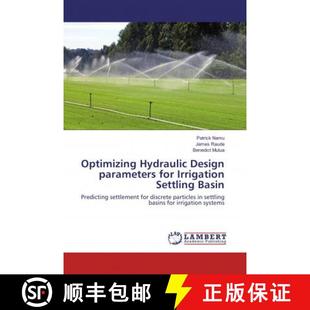 Irrigation Hydraulic 9786133999541 Basin Settling for parameters Design Optimizing 预订