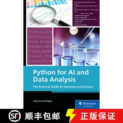 预订 Python for AI and Data Analysis: The Practical Guide for Business and Science [9781493228928]