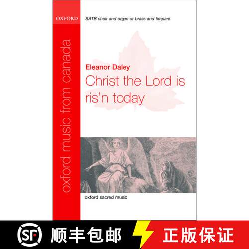 【3-4周达】Christ the Lord is Ris'n Today: Vocal Score (Vocal score) [9780193804753]
