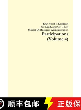 【3-4周达】Participations (Volume 4) [9781794821194]