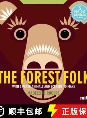 【3-4周达】Mibo: The Forest Folk: With 5 Paper Animals and Scenery to Make [9781908985446]