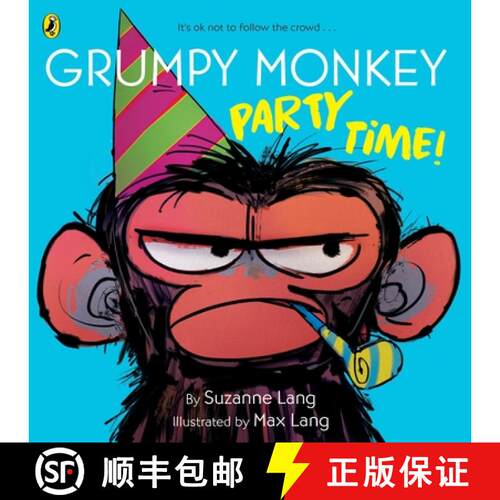 【3-4周达】Grumpy Monkey Party Time! [9780241760550]