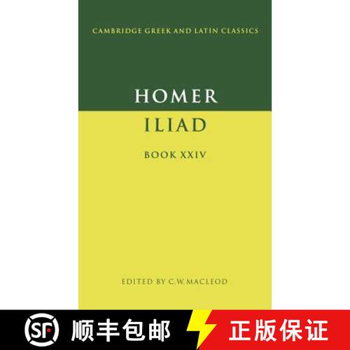 【3-4周达】Homer: Iliad Book XXIV: - Homer: Iliad Book XXIV [9780521286206]