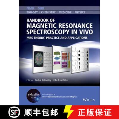 【3-4周达】Handbook Of Magnetic Resonance Spectroscopy In Vivo - Mrs Theory, Practice And Application... [9781118997666]
