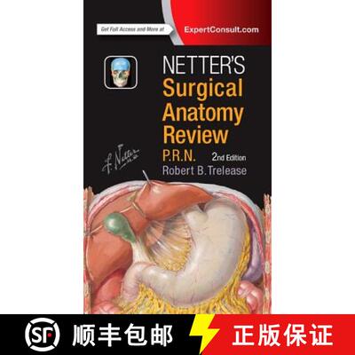 【3-4周达】Netter's Surgical Anatomy Review P.R.N. [9780323447270]