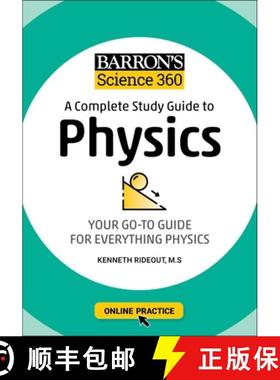 【3-4周达】Barron's Science 360: A Complete Study Guide to Physics with Online Practice [9781506281469]