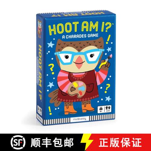 【3-4周达】Hoot am I? Charades Card Game [9780735386334]
