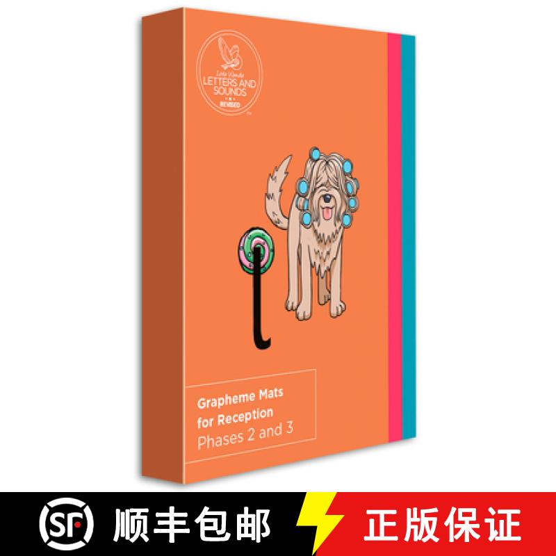 【3-4周达】Grapheme Mats for Reception (pack of 10): Phases 2 and 3 [9780008563691]