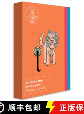 【3-4周达】Grapheme Mats for Reception (pack of 10): Phases 2 and 3 [9780008563691]