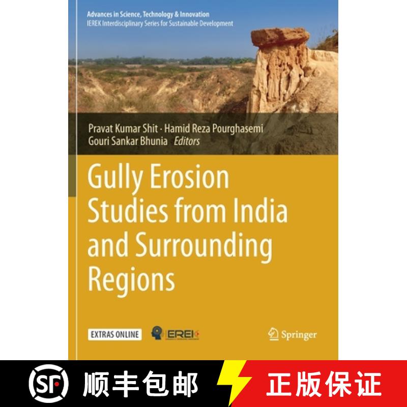 【3-4周达】Gully Erosion Studies from India and Surrounding Regions [9783030232450]