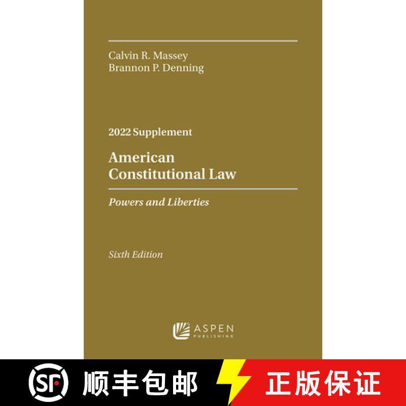 预订 American Constitutional Law: Powers and Liberties, 2022 Case Supplement [9781543809459]