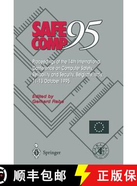 【3-4周达】Safe Comp 95 : The 14th International Conference on Computer Safety, Reliability and Secur... [9783540199625]