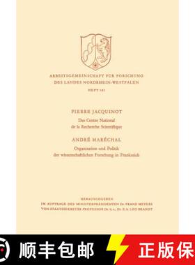 【3-4周达】Das Centre National de la Recherche Scientifique / Organisation Und Politik Der Wissenscha... [9783322981523]