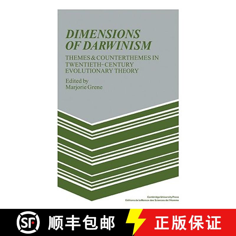 【3-4周达】Dimensions of Darwinism: Themes and Counterthemes in Twentieth-Century Evolutionary Theory [9780521310215]