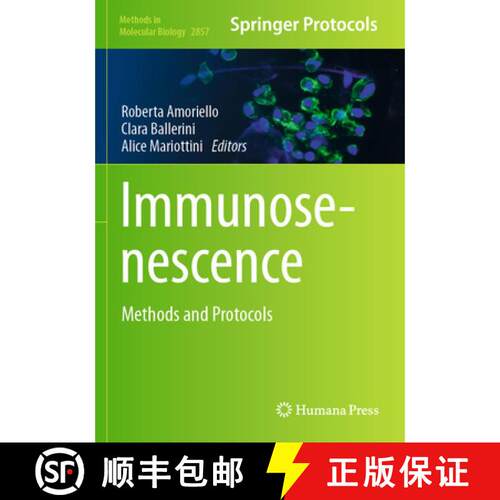【3-4周达】Immunosenescence: Methods and Protocols [9781071641309]