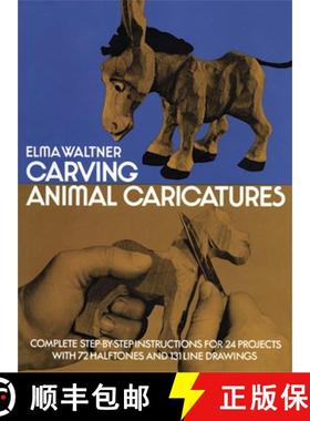 预订 Carving Animal Caricatures [9780486228136]