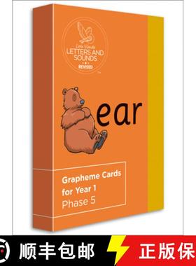 【3-4周达】Big Cat Phonics for Little Wandle Letters and Sounds Revised - Grapheme Cards for Year 1: ... [9780008505998]