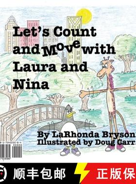预订 Let's Count and Move with Laura and Nina (English/Spanish Version: Bilingual Edition) [9781734523584]