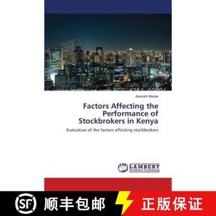 Stockbrokers Affecting 9783659130144 Kenya Performance the Factors 预订