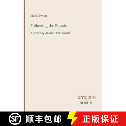 【3-4周达】Following the Equator:A Journey Around the World [9783387465709]