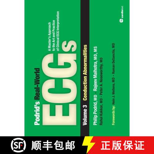 【3-4周达】Podrid's Real-World ECGs: Volume 3, Conduction Abnormalities: A Master's Approach to the A... [9781935395010]