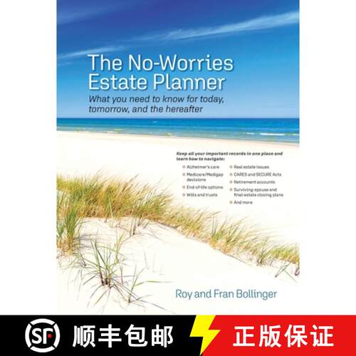 【3-4周达】The No-Worries Estate Planner: What You Need to Know for Today, Tomorrow, and the Hereafter [9781736161203]