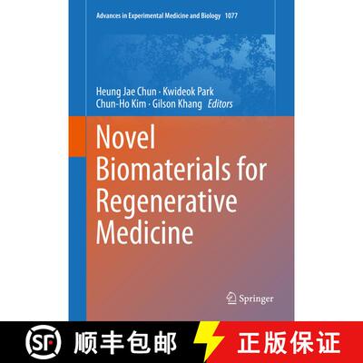 【3-4周达】精装 Novel Biomaterials for Regenerative Medicine [9789811309465]