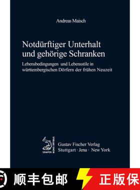 预订 DEG Notdürftiger Unterhalt und gehörige Schranken [9783828253537]