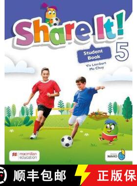 【3-4周达】Share It! Level 5 Student Book with Sharebook and Navio App [9781380023117]