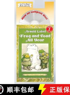 【3-4周达】Frog and Toad All Year Book and CD: From the Classic Animal Friendship and Adventure Serie... [9780060786984]
