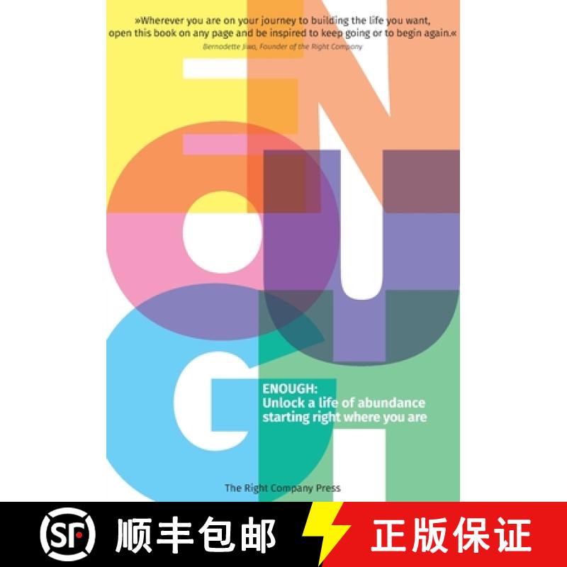 【2-3周达】Enough: Unlock a life of abundance starting right where you are [9780645339901]