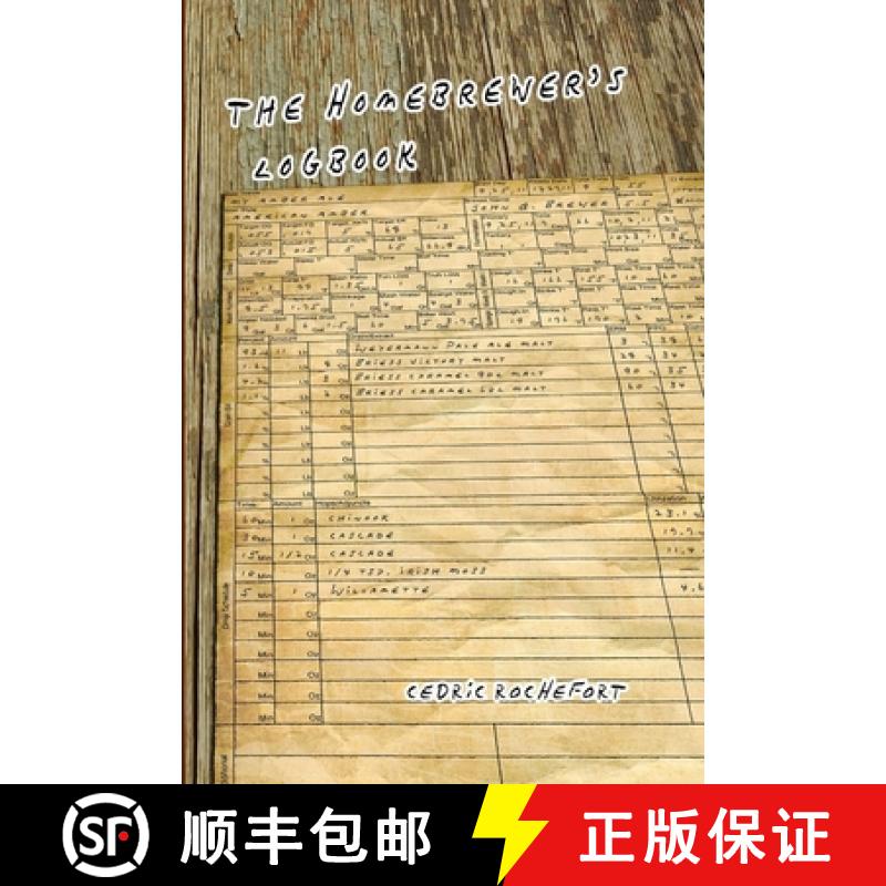 【2-3周达】The Homebrewer's Logbook Paperback [9781300944843]