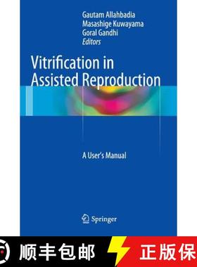 【3-4周达】Vitrification in Assisted Reproduction : A User's Manual [9788132215264]
