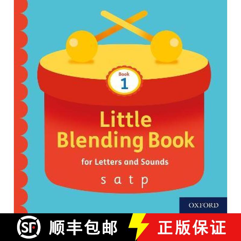 【2-3周达】Little Blending Books for Letters and Sounds: Book 1 [9781382013710]