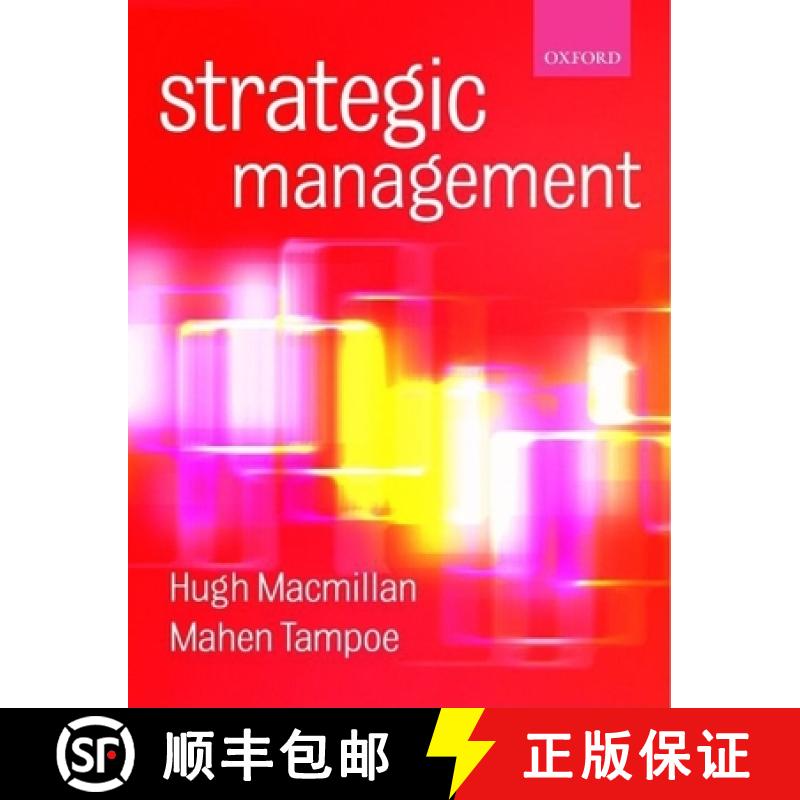 【3-4周达】Strategic Management: Process, Content, and Implementation [9780198782292]