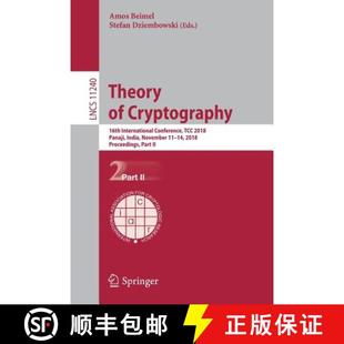 India 4周达 Cryptography International Panaji November 2018 Theory TCC Conference 9783030038090 ... 16th