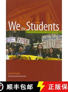 【3-4周达】We the Students: Supreme Court Cases for and about Students, 3rd Edition Hardbound Edition... [9780872897601]