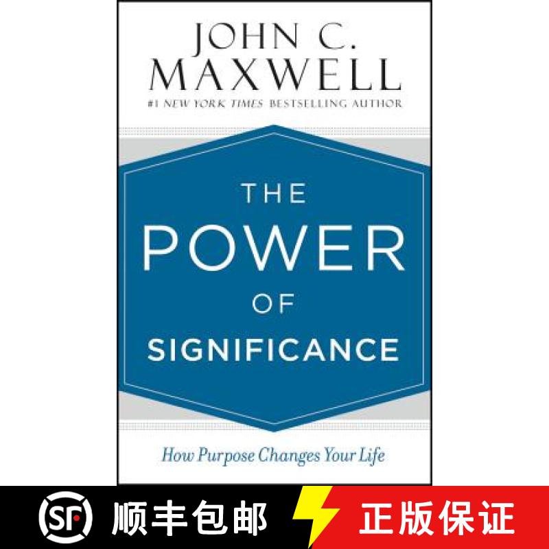 【3-4周达】The Power of Significance: How Purpose Changes Your Life [9781455548217]