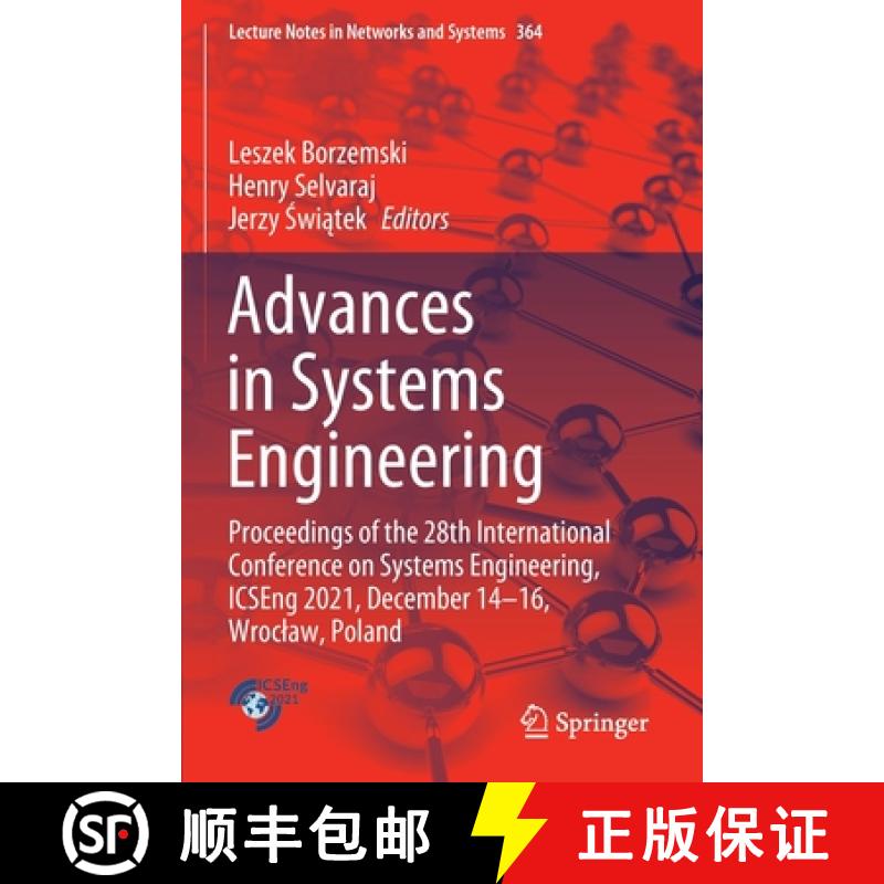 【3-4周达】Advances in Systems Engineering: Proceedings of the 28th International Conference on Syste... [9783030926069]
