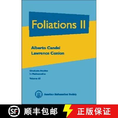 【3-4周达】Foliations, Volume 2 [9780821808818]