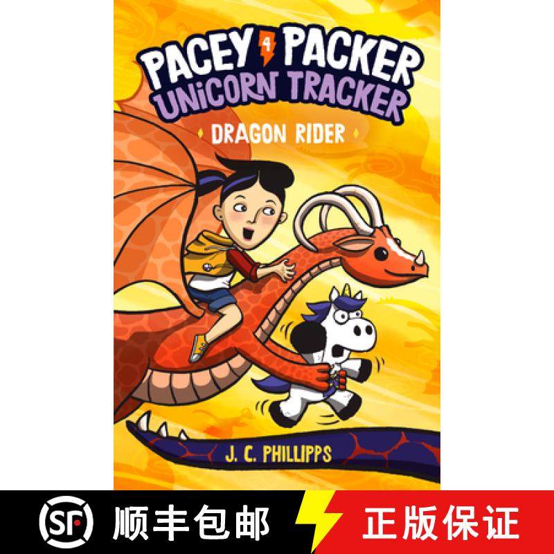 【3-4周达】Pacey Packer, Unicorn Tracker 4: Dragon Rider: (A Graphic Novel) [9780593179598]
