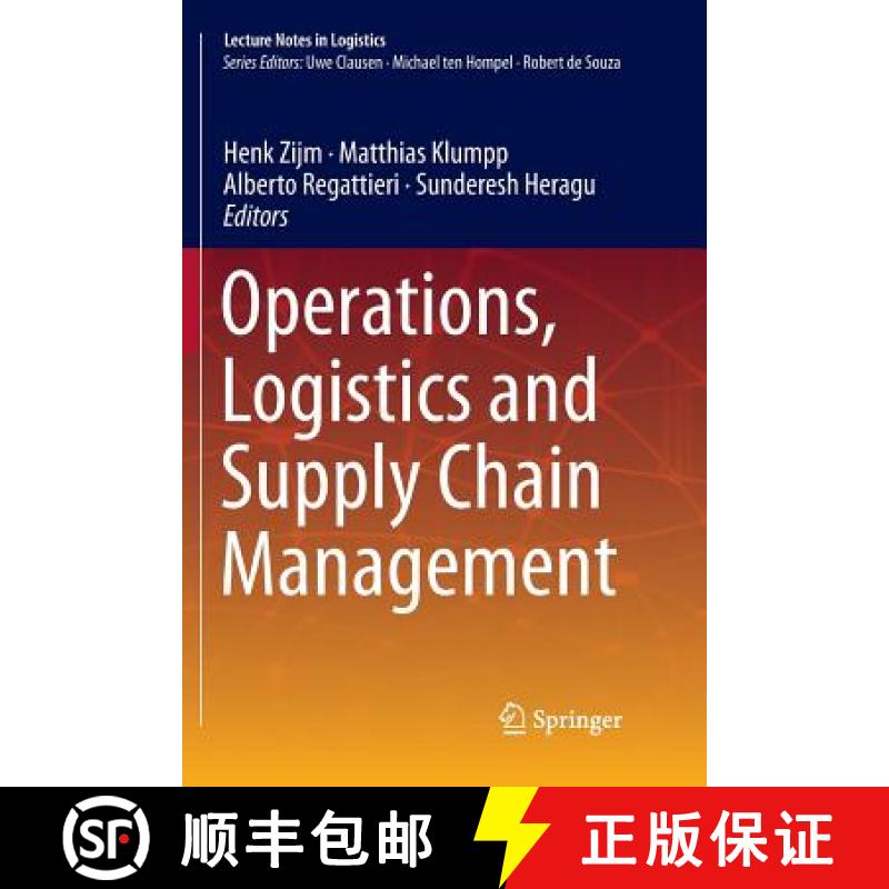 【4周达】Operations, Logistics and Supply Chain Management [9783030064327]