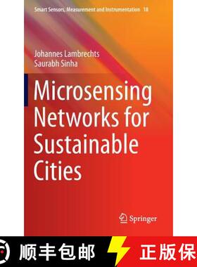【3-4周达】Microsensing Networks for Sustainable Cities (1st ed. 2016) (1st ed. 2016) [9783319283579]