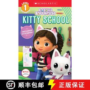 Media 4周达 Gabby School Dollhouse Tie Level Kitty Reader Scholastic 9781338804461